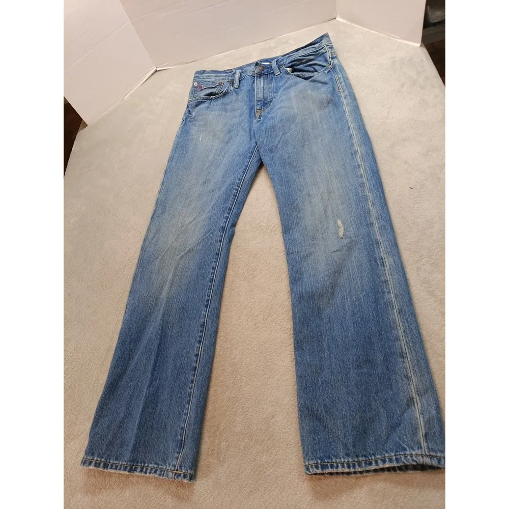 Polo Ralph Lauren Men's Size 30/30 Straight Leg Jeans RN# 41381 Distressed.